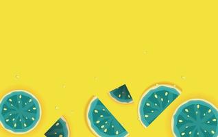 Sommerhintergrund von der Wassermelone vektor