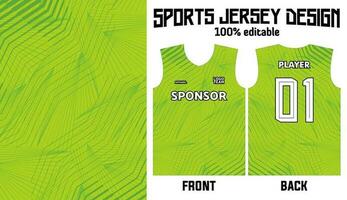 Jersey Design abstrakt Muster zum Sport Uniform vektor