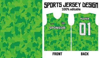 Jersey Design abstrakt Muster zum Sport Uniform vektor