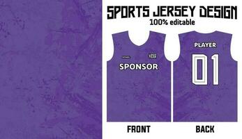 Jersey Design abstrakt Muster zum Sport Uniform vektor