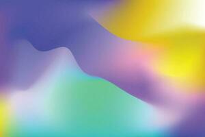 Gradient Hintergrund im Licht bunt glatt. einfach editierbar Sanft farbig Vektor Illustration.