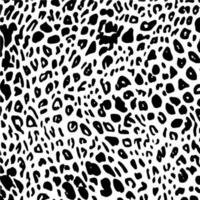 Leopard Haut Motiv mit dick Kreise. Haut Muster von wild Tiere vektor