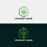 cannabis blad logotyp design, cannabis vatten släppa logotyp design, cannabis hand blad logotyp design och c första brev logotyp vektor