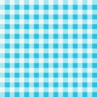Blau Weiß Gingham Muster zum Serviette, Decke und Tischdecke oder andere. vektor