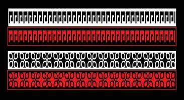 dekorativ Mauer Paneele einstellen jali Design cnc Muster, Laser- Schneiden Muster, Router cnccutting.jali Laser- Schnitt dekorativ Panel einstellen mit Spitze Muster vektor