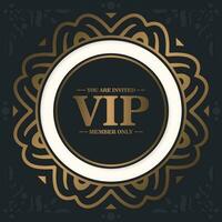 eleganter VIP-Ornament-Hintergrund vektor