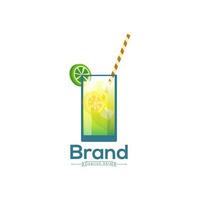 bäst kreativ minimal företag varumärke mimosa dryck illustration logotyp mall. mimosa dryck vektor logotyp design. mimosa citron- glasögon logotyp med en skiva av citron- och en skiva av smak citron.