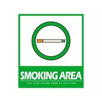 rauchen Zeichen Vektor Design Illustration isoliert auf Weiß Hintergrund