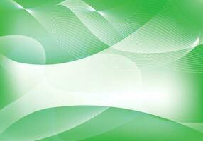 abstrakt grön dynamisk skugga linje väktare ljus färgrik Häftigt kreativ slät företag bakgrund vektor