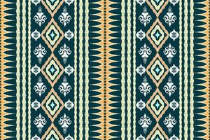 Ikat Zahl aztekisch Stickerei Stil. geometrisch ethnisch orientalisch traditionell Kunst Musterdesign zum ethnisch Hintergrund, Hintergrund, Mode, Kleidung, Verpackung, Stoff, Element, Sarong, Grafik, Vektor Illustration