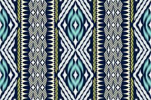 Ikat Zahl aztekisch Stickerei Stil. geometrisch ethnisch orientalisch traditionell Kunst Musterdesign zum ethnisch Hintergrund, Hintergrund, Mode, Kleidung, Verpackung, Stoff, Element, Sarong, Grafik, Vektor Illustration