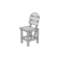 stol logotyp isolerat tecken symbol vektor design, logotyp design stil, interiör, möbel design mall.