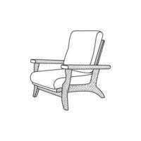 Stuhl Möbel Logo Design Vorlage, Logo zum Ihre Unternehmen vektor