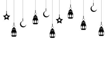 Ramadan Mubarak islamische Grußkarten für muslimische Feiertage vektor