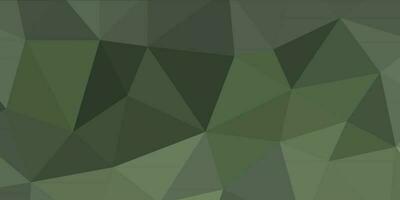 abstrakt armén grön geometrisk bakgrund med trianglar vektor