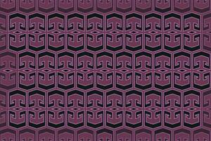 geometrisch lila Muster Illustration Hintergrund vektor