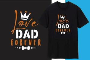 Vater oder Papa t Hemd Design , Typografie Design vektor