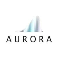 aurora-logo-design-ikonen-illustrations-vektorschablone vektor