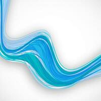 abstrakt blå våg bakgrund. vektor