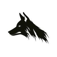Wolf Logo Design, Wolf Maskottchen Logo Design. Wolf Illustration. Vektor Logo