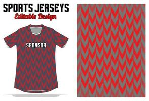 abstrakt Hintergrund Jersey Design zum Sport Uniform vektor