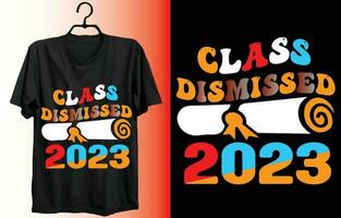 klass ogillas 2023 min ny och unik design för t-shirt, kort, ram konstverk, telefon fall, påsar, muggar, klistermärken, tumlare, skriva ut etc. vektor