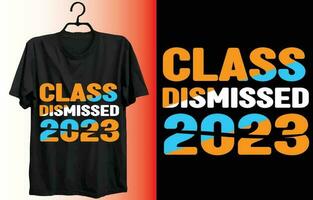 klass ogillas 2023 min ny och unik design för t-shirt, kort, ram konstverk, telefon fall, påsar, muggar, klistermärken, tumlare, skriva ut etc. vektor