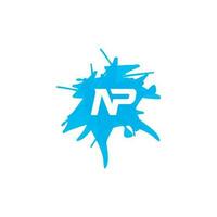 abstrakt Brief np Logo. diese Logo Symbol Übernehmen mit abstrakt gestalten im das kreativ Weg vektor