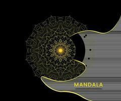 Mandala Vorlage zum Textil- zu drucken bereit vektor
