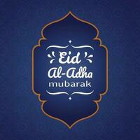 eid al adha mubarak vektor