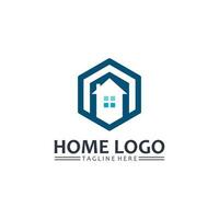 Hem och hus logotyp design vetor, logotyp , arkitektur och byggnad, design fast egendom , stanna kvar på Hem egendom företag logotyp, konstruktion grafisk, ikon Hem logotyp vektor