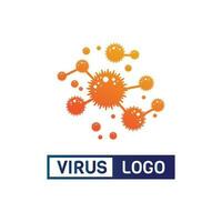 virus corona virus vektor och mask design logo viral vektor och design ikon symbol