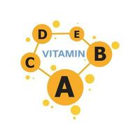 Vitamin C Logo Vektor Design Vektor Icon Gesundheit Ernährung