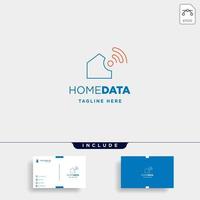 home internet logo design vector wifi home icon siymbol sign