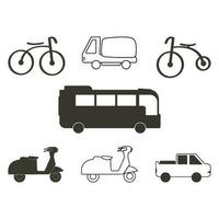 transportaion ikon vektor illustration