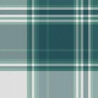 prüfen Hintergrund Muster von Plaid Textil- nahtlos mit ein Tartan Vektor Textur Stoff.