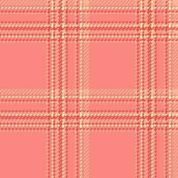 nahtlos Tartan Plaid von Vektor Hintergrund Muster mit ein Textil- Textur prüfen Stoff.