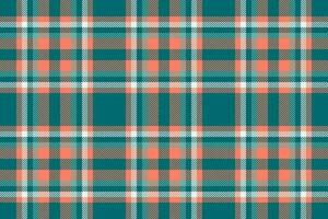 Textil- Stoff prüfen von Tartan Textur Hintergrund mit ein Muster Plaid Vektor nahtlos.