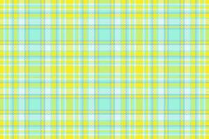 Textil- Muster Tartan von nahtlos Vektor Hintergrund mit ein Plaid prüfen Textur Stoff.