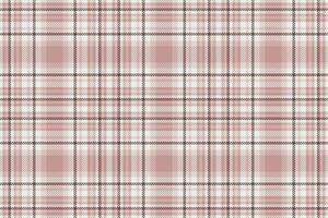 Hintergrund Stoff Tartan von prüfen Plaid Muster mit ein nahtlos Textil- Textur Vektor. vektor