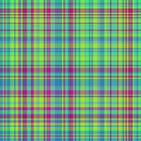 Stoff Muster Hintergrund von prüfen Plaid Textur mit ein Tartan nahtlos Textil- Vektor. vektor