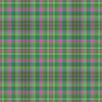 Hintergrund prüfen Textur von Tartan Stoff Textil- mit ein Muster nahtlos Plaid Vektor. vektor