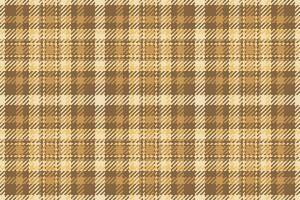 Textur Hintergrund Textil- von Tartan prüfen Vektor mit ein Stoff Muster Plaid nahtlos.