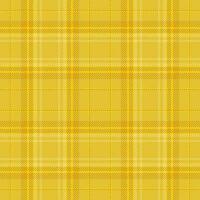 Plaid Tartan Stoff von prüfen Textil- Muster mit ein Vektor Hintergrund nahtlos Textur.