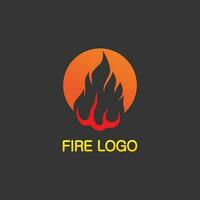 Feuerlogo und -ikone, heißes flammendes Elementvektorflammenillustrationsdesignenergie, warm, Warnung, Kochzeichen, Logo, Symbol, Licht, Kraftwärme power vektor