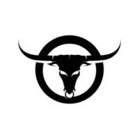 Stierhorn Logo und Symbole Vorlage Icons App Vektor