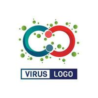 Virus-Corona-Virus-Vektor und Maskendesign-Logo viraler Vektor und Designsymbol