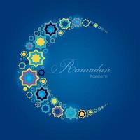 Ramadan Kareem Hintergrund Design vektor