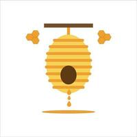 Honig Symbol Logo Vektor Design