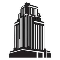 Gebäude Stadt Vektor Silhouette Illustration